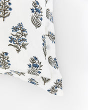 Load image into Gallery viewer, Blue Bell Floral Euro Sham (Set of 2)