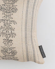 Load image into Gallery viewer, Demi Floral Stripe Pillow Cover