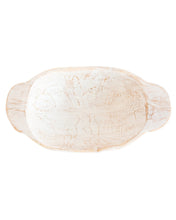Load image into Gallery viewer, Distressed White Bread Bowl