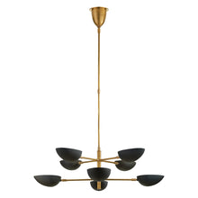 Load image into Gallery viewer, Graphic Large Two-Tier Chandelier