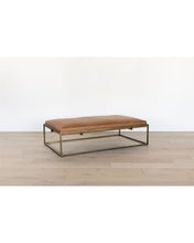 Load image into Gallery viewer, Harlow Leather Bench