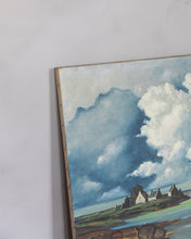 Load image into Gallery viewer, Vintage Rolling Clouds Painting