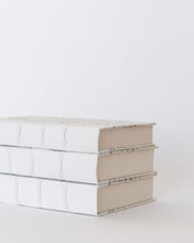 Load image into Gallery viewer, White Solid Spine Book
