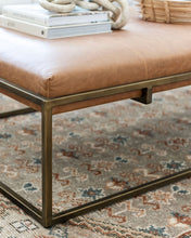 Load image into Gallery viewer, Harlow Leather Bench