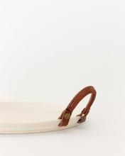 Load image into Gallery viewer, Leather Handled Tray