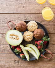 Load image into Gallery viewer, Leather Handled Tray