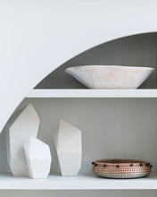 Load image into Gallery viewer, Distressed White Bread Bowl