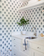 Load image into Gallery viewer, Addison Block Print Wallpaper