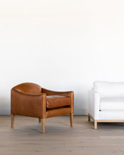 Load image into Gallery viewer, Linder Leather Arm Chair
