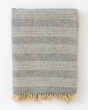 Load image into Gallery viewer, Alpaca Fog Stripe Throw
