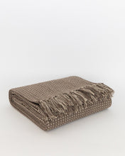 Load image into Gallery viewer, Broken Weave Cotton Throw

