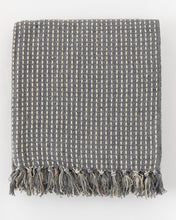 Load image into Gallery viewer, Broken Weave Cotton Throw
