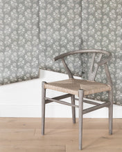 Load image into Gallery viewer, Camille Floral in Gray Wallpaper

