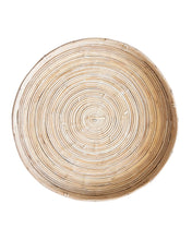 Load image into Gallery viewer, Cane Rattan Round Tray
