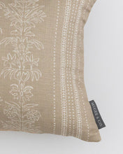 Load image into Gallery viewer, Demi Floral Stripe Pillow Cover
