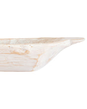 Load image into Gallery viewer, Distressed White Bread Bowl
