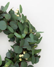 Load image into Gallery viewer, Faux Eucalyptus Berry Wreath
