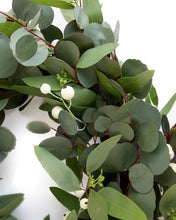 Load image into Gallery viewer, Faux Mixed Eucalyptus Wreath
