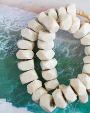 Load image into Gallery viewer, Hex White Bone Beads
