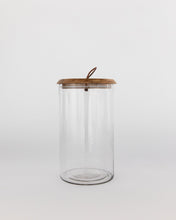 Load image into Gallery viewer, Leather Pull Lidded Jars

