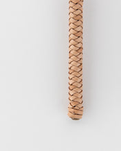 Load image into Gallery viewer, Leather Woven Handle Salad Servers
