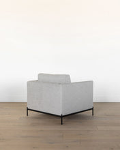 Load image into Gallery viewer, Morrison Metal Base Leather Chair
