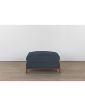 Load image into Gallery viewer, Morrison Wood Base Ottoman
