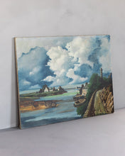 Load image into Gallery viewer, Vintage Rolling Clouds Painting
