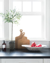 Load image into Gallery viewer, Distressed White Bread Bowl
